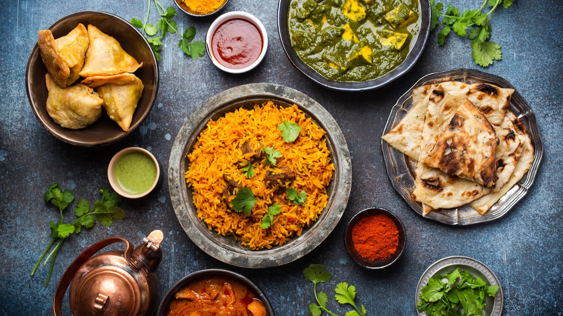 Indian Curry Lounge dishes
